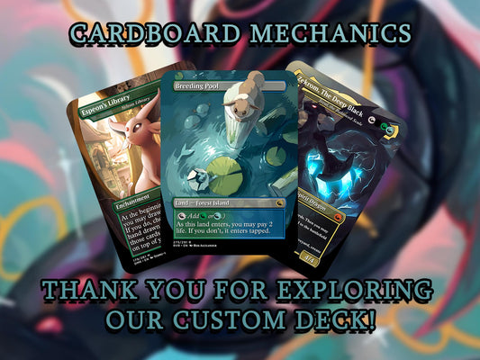 The Ur-Dragon EDH Proxy Deck - Pokémon Art, Tarkir Dragonstorm, Dragon Tribal Commander