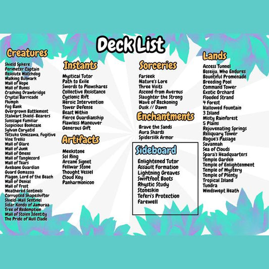 Arcades Defender Tribal Anime Waifu Commander | Custom EDH Proxy | High-Quality MTG Cards