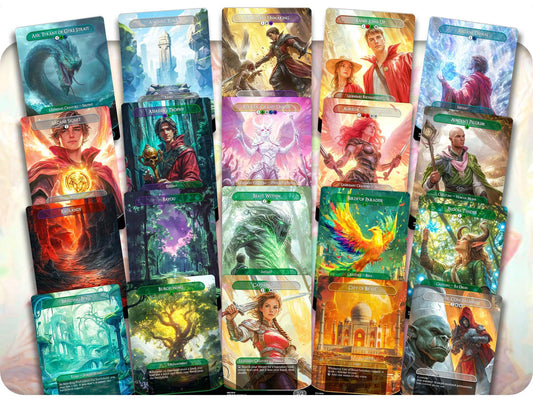 Jodah Legends Tribal - 120 Proxy Cards - Commander EDH Deck - High Quality Altered Cards - Full ManaFlame Deck