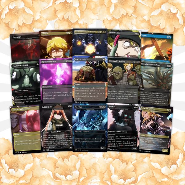 Overlord Zombie Tribal Commander | Anime-Inspired Custom Proxy EDH | 99.95+ Cards