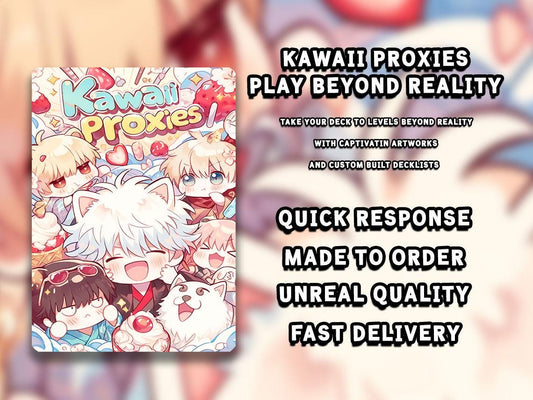 Chibi Anime MTG Deck EDH Tymna and Kodama Premium Quality Proxy 99.95+ Cards