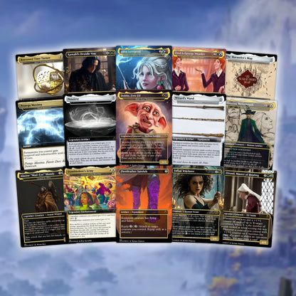 Harry Potter Dumbledore's Army MTG Commander Deck - Complete Custom EDH Deck Magic Proxy Cards Proxies Complete