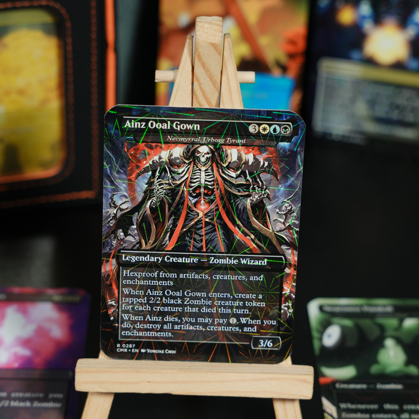 Overlord Zombie Tribal Commander | Anime-Inspired Custom Proxy EDH | 100+ Cards