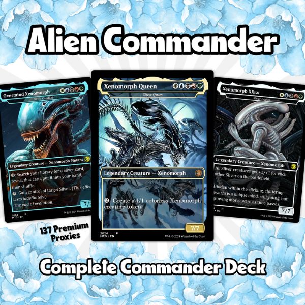 Alien Commander | Custom MTG Proxy EDH | Cosmic Horror Theme | Mystic MTG