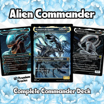 Alien Commander | Custom MTG Proxy EDH | Cosmic Horror Theme | Mystic MTG
