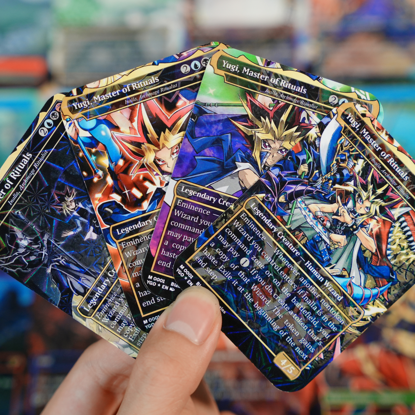 Yu-Gi-Oh MTG EDH Commander Proxy Deck - Dark Magic! - Wizards - 99.95 Cards, 8 Tokens - Magic - Gathering - Yugioh - Proxies - Orica