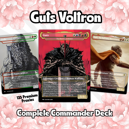 Custom Guts Voltron MTG Deck – Unique Proxy Cards