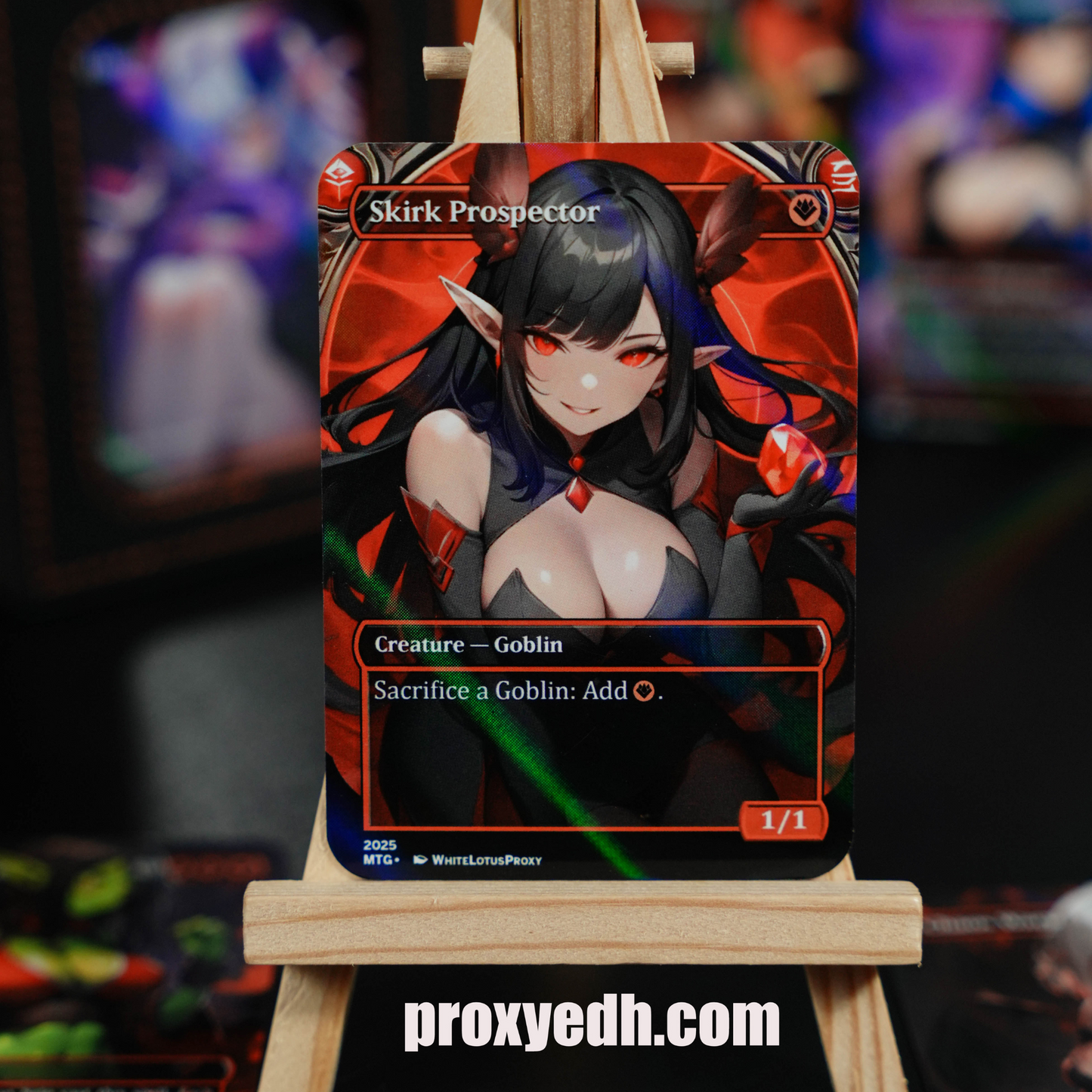 Goblin Tribal Commander – Krenko, Mob Boss | Complete EDH Proxy