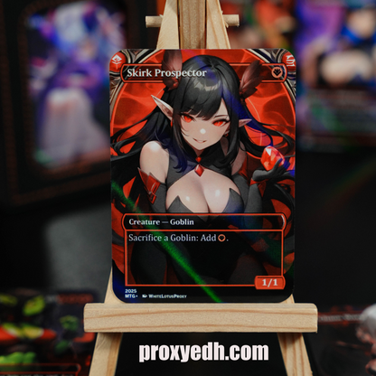 Goblin Tribal Commander – Krenko, Mob Boss | Complete EDH Proxy