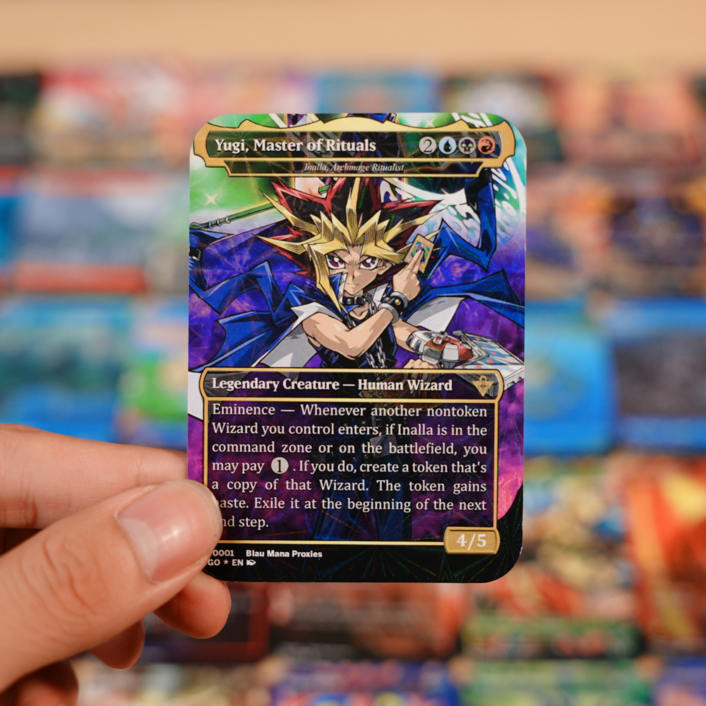 Yu-Gi-Oh MTG EDH Commander Proxy Deck - Dark Magic! - Wizards - 100 Cards, 8 Tokens - Magic - Gathering - Yugioh - Proxies - Orica