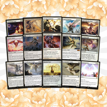 Avacyn, Angel of Hope ANGEL TRIBAL Magic MTG Custom Commander Deck