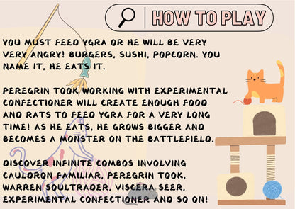 Ygra Food Sacrifice Proxy Commander Deck, 100 Cards + 8 Free Tokens | Cute Custom Full Art | MuraProxyArt