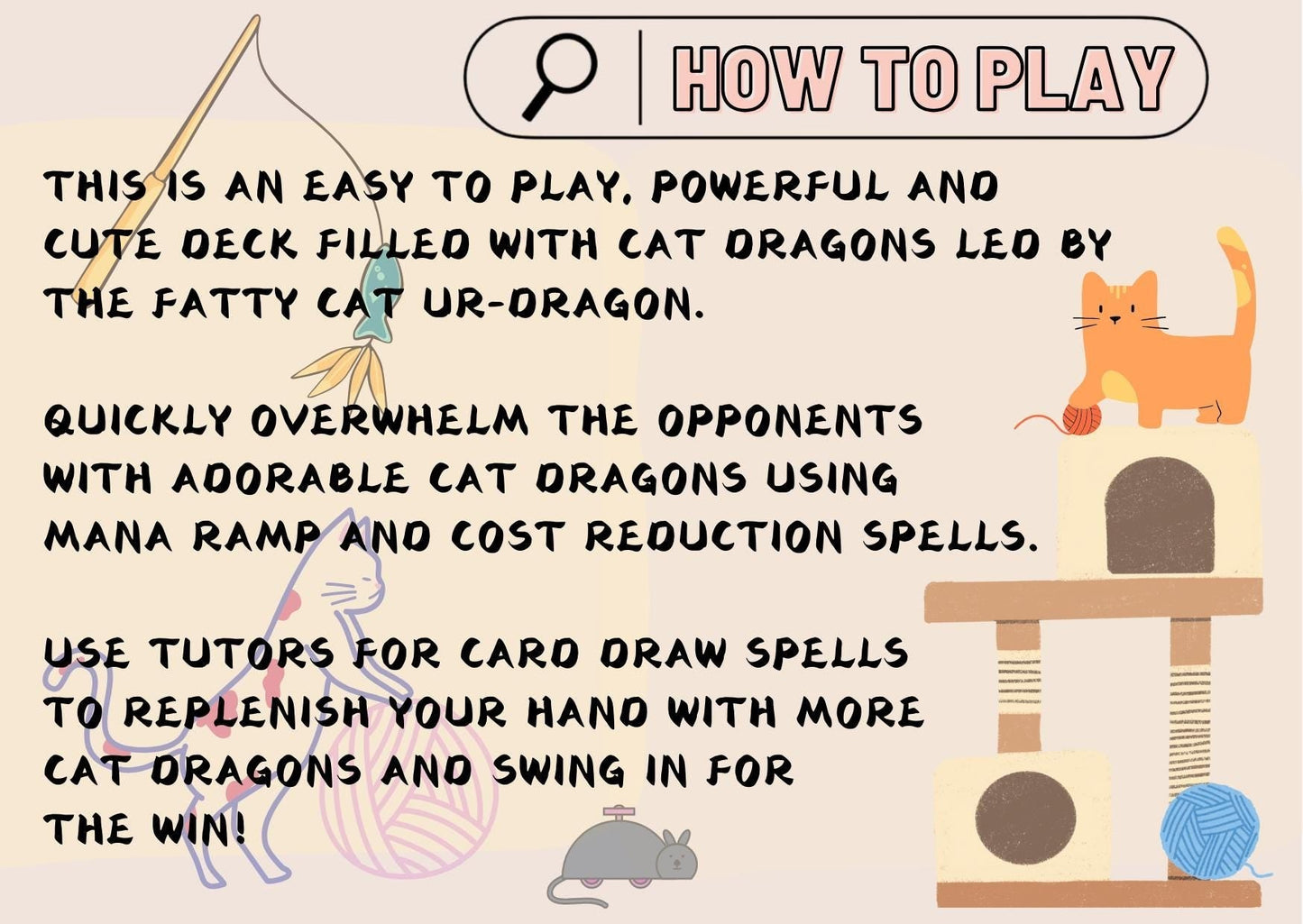 Ur-Dragon Proxy Commander Deck, 99.95 Cards + 8 Free Tokens | Cute Custom Full Art | MuraProxyArt