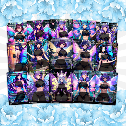 Alela Faeries Anime Waifu Proxy Commander Deck Special Edition Custom EDH Deck English High Quality Cards