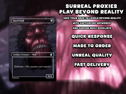 Walls Will Fall – An Attack on Titan EDH Commander Deck