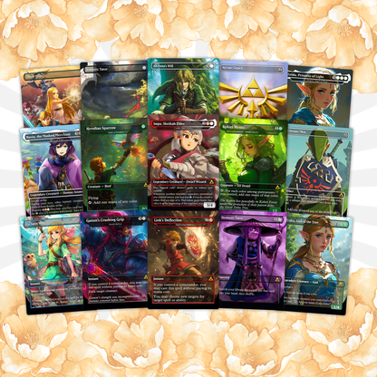 Saviors of Hyrule – 100 Card Zelda Themed Commander | Custom MTG Proxy EDH