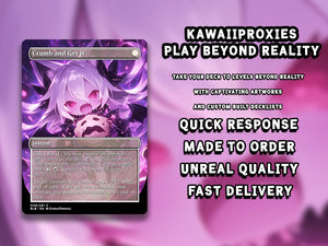 Chibi Catgirl MTG Deck - Arahbo EDH | Competitive Roar of the World | 100+ Premium Custom Cards