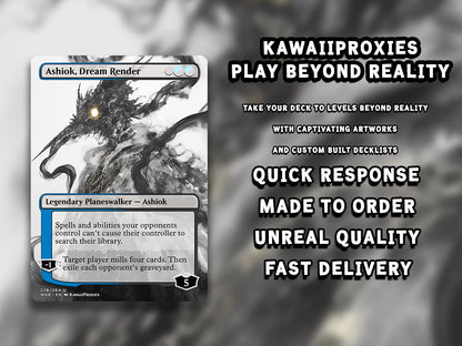 Mythological Creatures MTG Deck - Captain N'ghathrod EDH | Premium Deck | Custom Competitive 100+ Cards