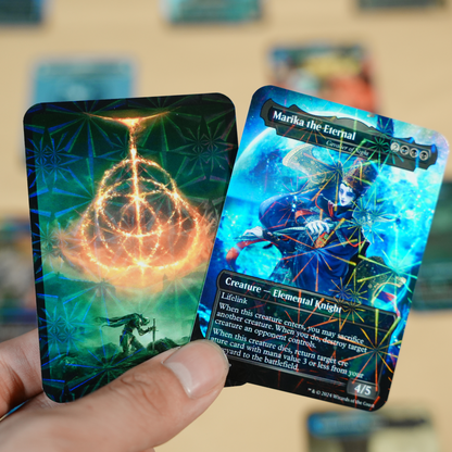 Elden Ring Commander  | Dual-Commander Azorius Control Voltron | 99.95+ Custom Proxy Cards | Mystic MTG