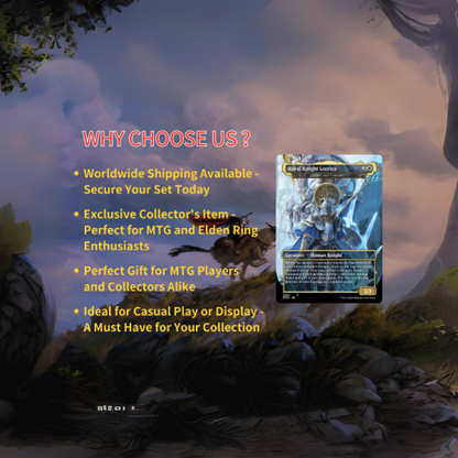 Elden Ring Commander – Sidar Jabari of Zhalfir | Full Proxy MTG EDH  | Mystic MTG Custom Cards