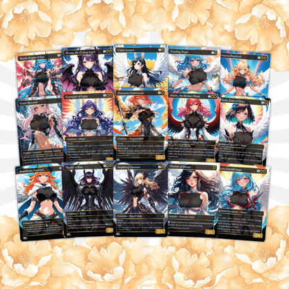 Curse Tribal Anime Waifu Ready to Play Proxy Commander Deck Custom Proxy EDH Curse Tribal English High Quality Cards