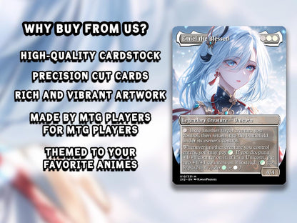 Genshin MTG Deck - Kenrith EDH | Premium The Evolution | Custom Competitive 99.95+ Cards