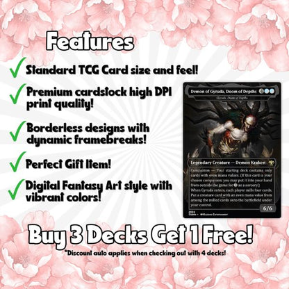 Diablo Demon Tribal Reanimator – Commander EDH | 105+ Custom Proxy Cards