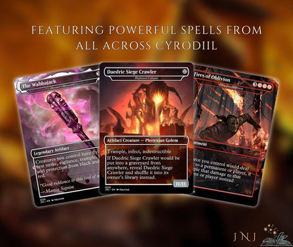 Oblivion Themed Commander Deck Proxies, Rakdos Madness, 99.95+ Unique Cards, Quality Custom Card Proxy Replicas for Commander EDH