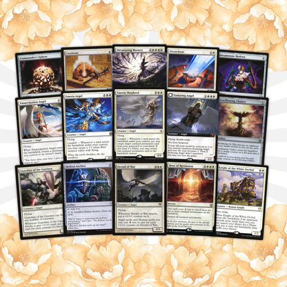 Avacyn, Angel of Hope ANGEL TRIBAL Magic MTG Custom Commander Deck