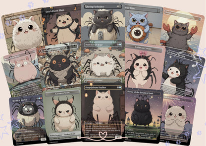 Ulalek Catdrazi Meme Eldrazi Proxy Commander Deck, 100 Cards + 5 Free Tokens | Cute Custom Full Art | MuraProxyArt