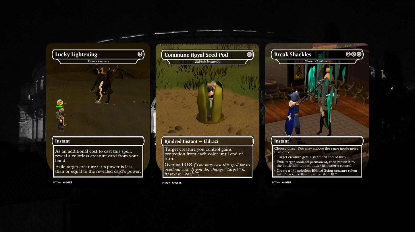 Vardorvis/Nex / Ulamog, Fused Atrocity - Eldrazi Commander Deck - OSRS Themed MTG Inspired Proxy Cards - Oldschool Runescape MTG Custom Deck