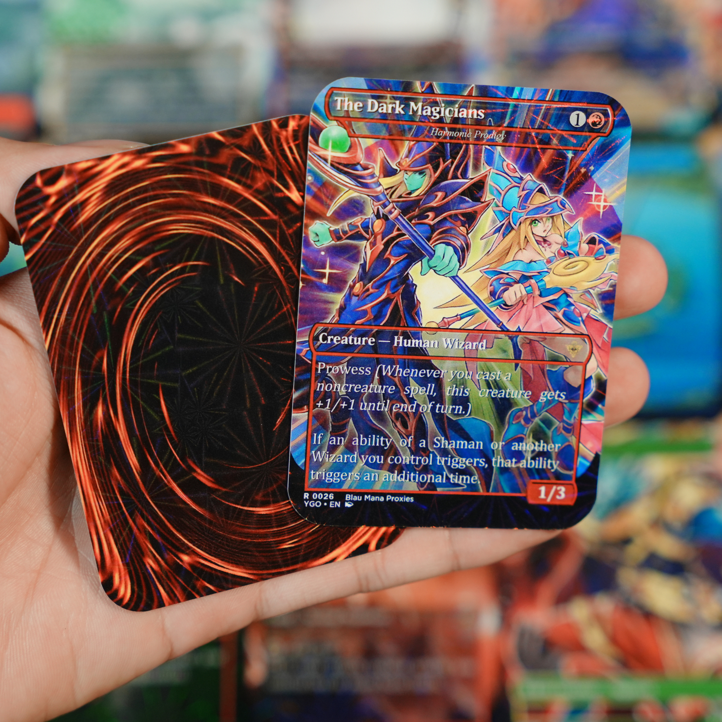 Yu-Gi-Oh MTG EDH Commander Proxy Deck - Dark Magic! - Wizards - 99.95 Cards, 8 Tokens - Magic - Gathering - Yugioh - Proxies - Orica