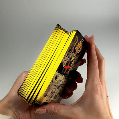 Tarot Cards, 78 Tarot Deck, Original Tarot Cards for Beginners and Experts with Guide Book and Gift Bag, Fortune Telling Game, Divination.