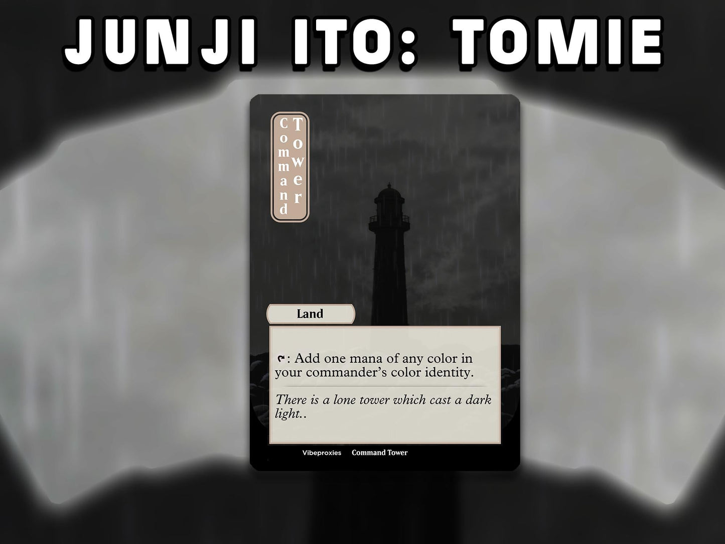 Junji Ito Deck - Tomie MTG Proxies - Commander Deck - Magic The Gathering - 99.95 Custom Cards Deck - CEDH