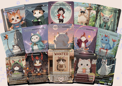 Tymna x Thrasios Proxy cEDH Commander Deck, 99.95 Cards + 8 Free Tokens | Cute Custom Full Art | MuraProxyArt