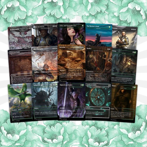 Witcher Themed Commander – Golgari Control & Death Triggers | 110+ Card EDH Proxy