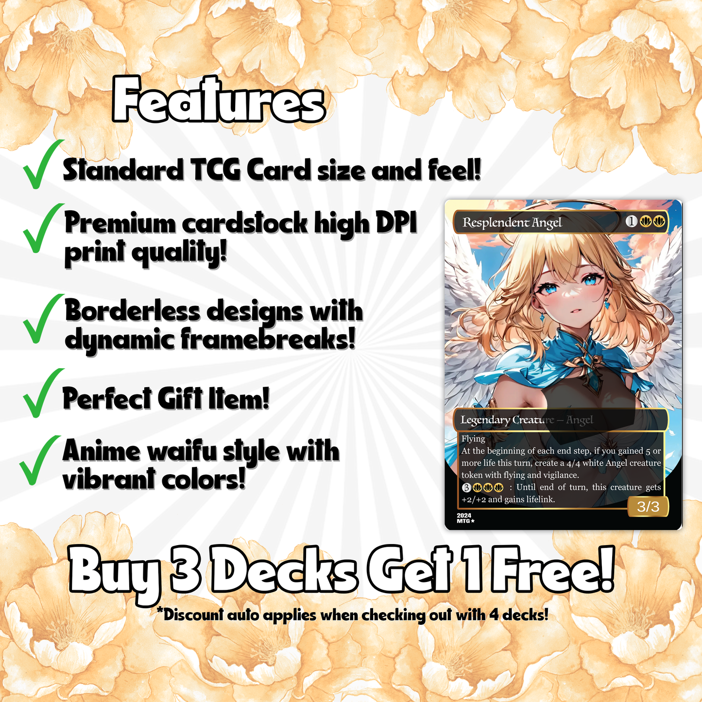 Curse Tribal Anime Waifu Ready to Play Proxy Commander Deck Custom Proxy EDH Curse Tribal English High Quality Cards