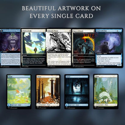 Elden Ring Commander  | Dual-Commander Azorius Control Voltron | 100+ Custom Proxy Cards | Mystic MTG