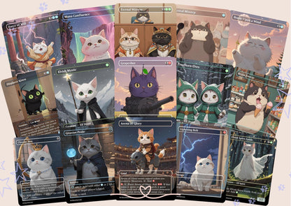 Storm, Force of Nature Proxy Commander Deck, 99.95 Cards + 8 Free Tokens | Cute Custom Full Art | MuraProxyArt