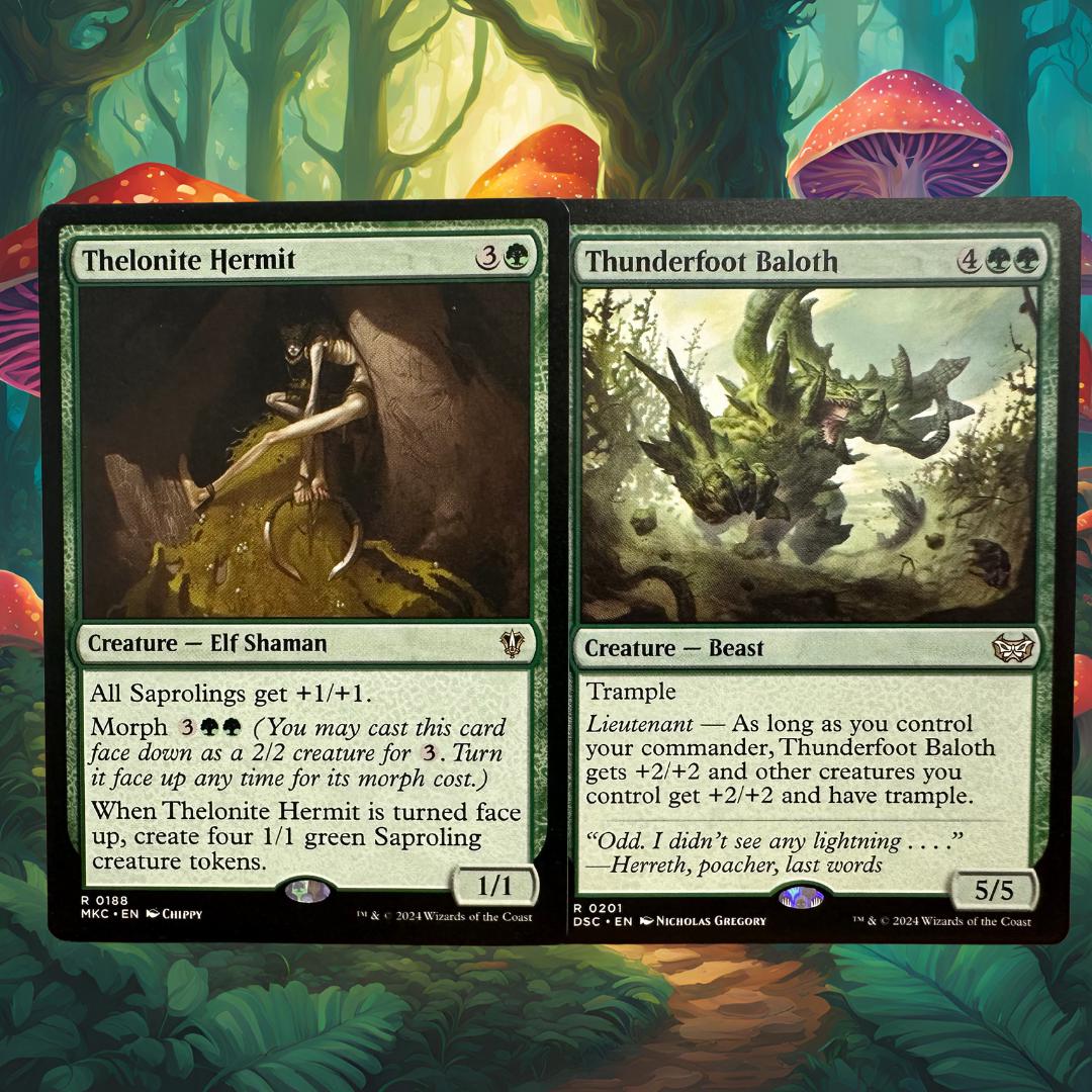 MTG Commander Deck EDH Deck Shroofus Sproutsire 99.95 Magic Cards Custom Deck Green Saprolings