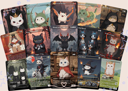 Edgar Markov Vampire Tribal Proxy Commander Deck, 100 Cards + 8 Free Tokens | Cute Custom Full Art | MuraProxyArt