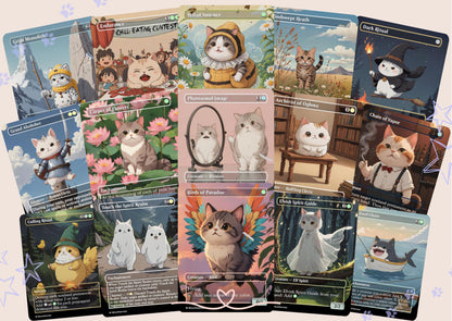 Atraxa Grand Unifier Proxy Commander Deck, 99.95 Cards + 3 Free Tokens | Cute Custom Full Art | MuraProxyArt