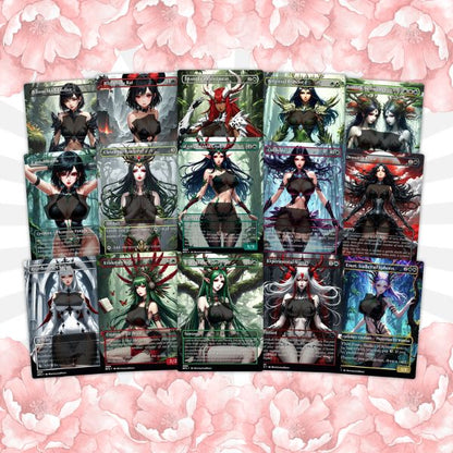 Atraxa Anime Waifu Commander – Ready to Play Proxy EDH | Phyrexian Tribal | High Quality English MTG Cards