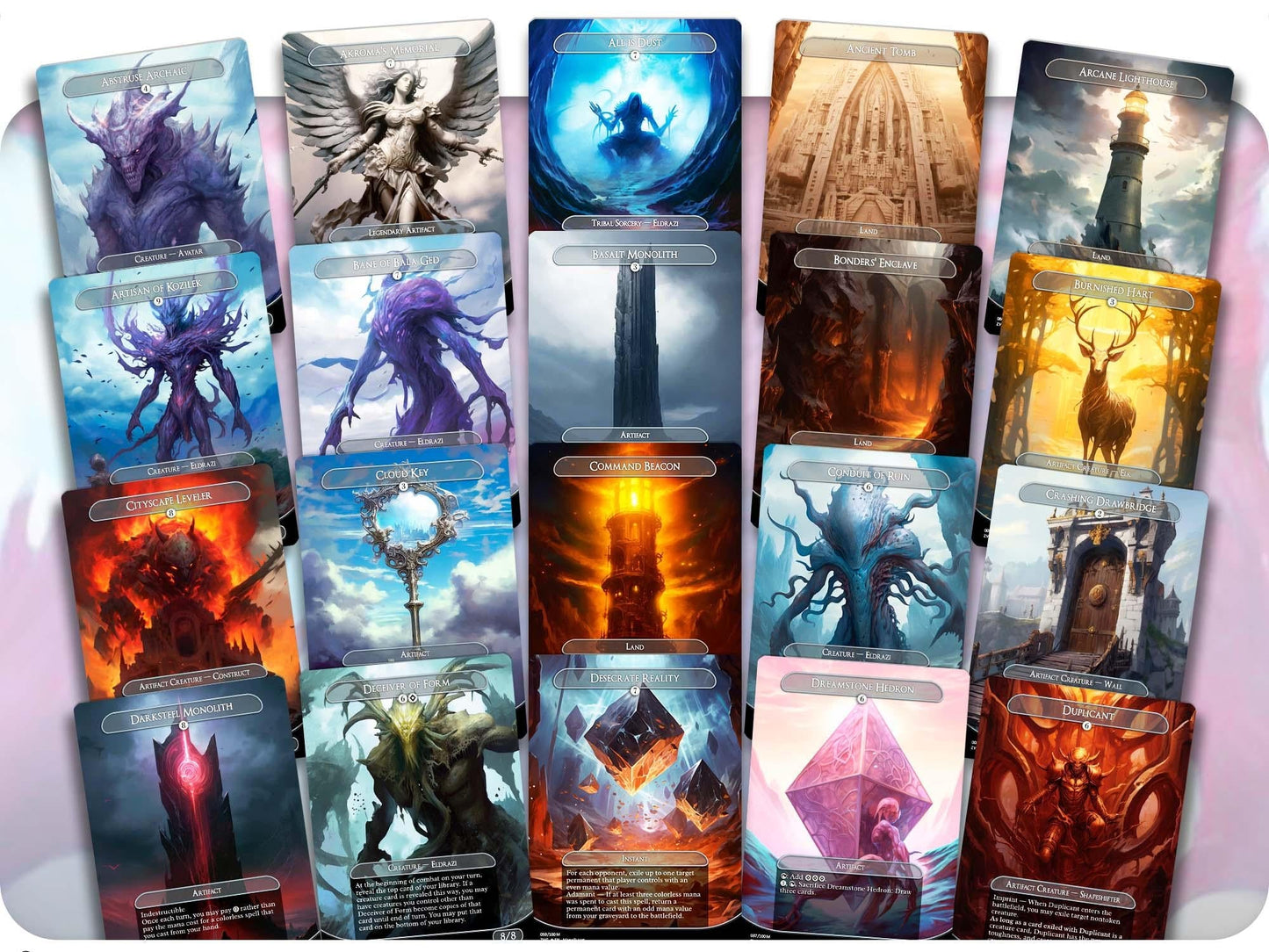 Zhulodok Eldrazi Tribal - 100 Proxy Cards - Commander EDH Deck - High Quality Altered Cards - Full ManaFlame Deck