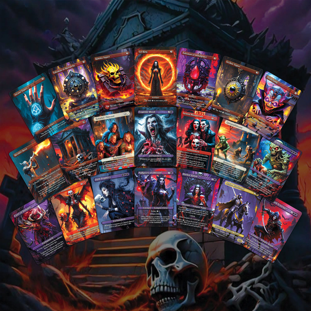 | We Have Discontinued Production | Vampire Commander Deck - Edgar Markov
