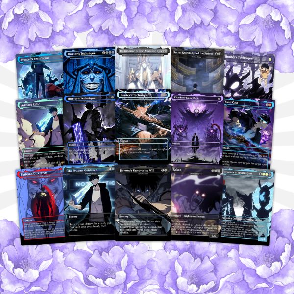 Solo Leveling Commander | Jinwoo Sung MTG Proxy EDH | Custom Anime-Inspired MTG