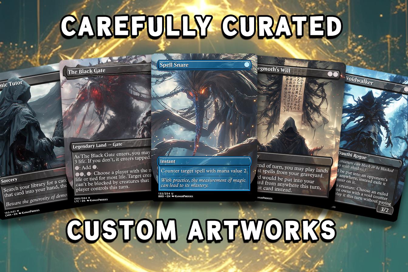 Mythological Creatures MTG Deck - Captain N'ghathrod EDH | Premium Deck | Custom Competitive 99.95+ Cards