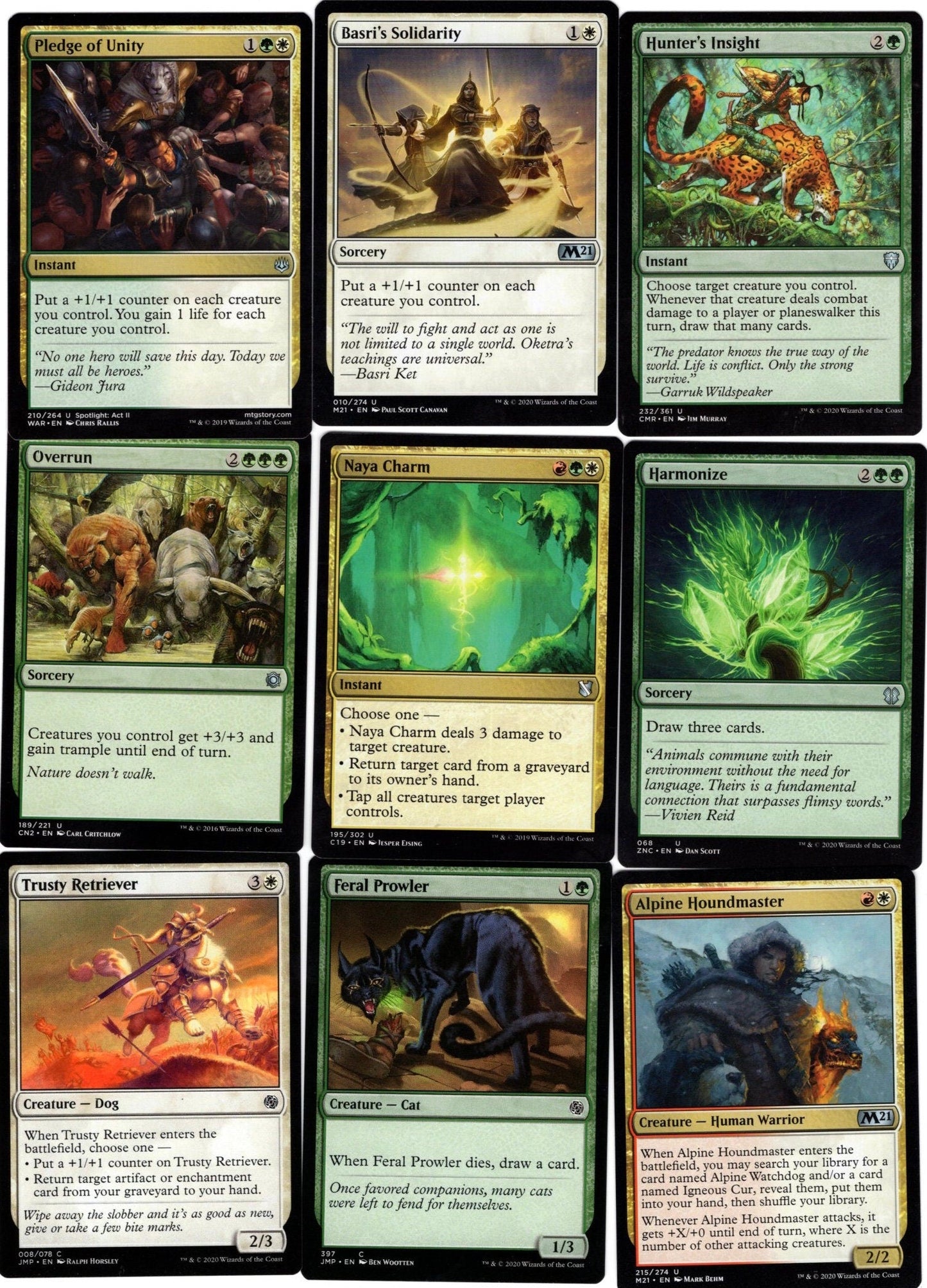 Dogs & Cats 100 Card Magic the Gathering Commander Deck-Mythic-Rare-Rin-Seri MTG