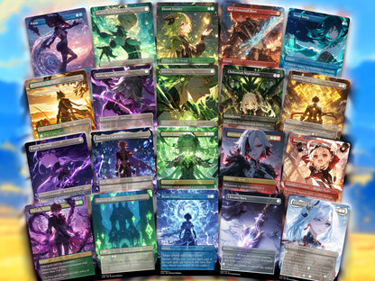 Genshin MTG Deck - Kenrith EDH | Premium The Evolution | Custom Competitive 99.95+ Cards