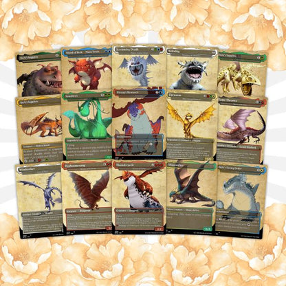 How to Train Your Dragon Commander | Toothless-Themed Custom MTG Proxy EDH | Mystic MTG